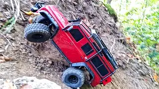 Difficult climb - Traxxas TRX4 Defender