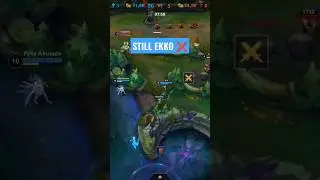 EKKO JUNGLE GAMEPLAY WILD RIFT LEAGUE OF LEGENDS #wildrift #leagueoflegends #ekko