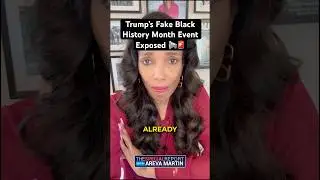 Trump&rsquo;s Fake Black History Month Event Exposed 📢🚨#thespecialreport