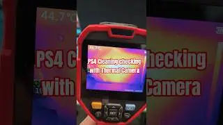 Checking Temperature of PS4 after Cleaning 🔥 #shorts
