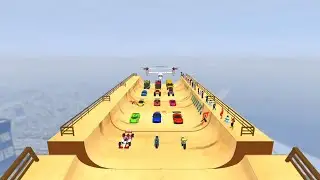 Mega Ramp Monster Truck Racing &ndash; Extreme Monster Truck Stunts Racing - GamePlay 