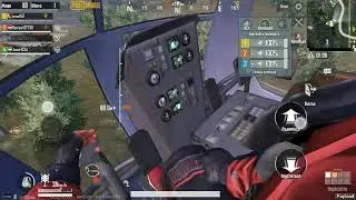 PUBG helicopter driving!