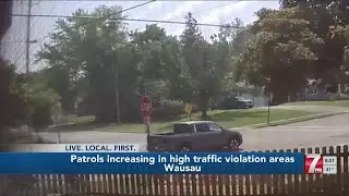 Increased patrols in high traffic #violation areas in #Wausau
