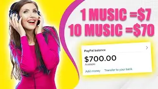 Listen To Music & Earn Money | 10 Songs = $70 | Make Money Online 2022