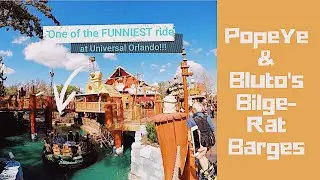 Popeye Raging Rapids Water Ride [ POV ] Universal Islands Of Adventure