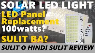 Solar Outdoor LED light, LED Pannel Replacement parts