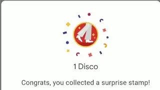 Google Pay Cake Stamp,Collect Disco & Other Stamps 🎁