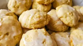 Знаменитое лимонное печенье, которое тает во рту. Потрясающий вкус! Пошаговый рецепт.