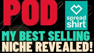 Do Text-Based Designs Sell On Spreadshirt? My Best Selling Print On Demand Niche Revealed!