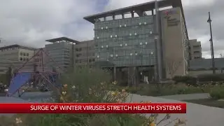 Surge of winter viruses stretch health systems