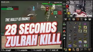 28 SECOND ZULRAH KILL - CLOSE TO WR WITH HALBERD - NEW UPDATE HALBERD AT ZULRAH