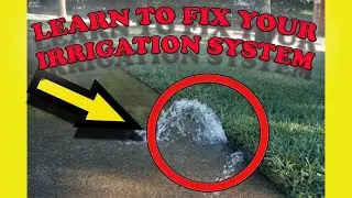 How to Fix Your Sprinkler System | Come With me on a Irrigation Job | How to Fix Broken Sprinklers!