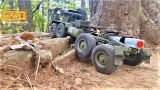 RC Car US Army Military Truck 8x8 HG P802 Forest Run & Run