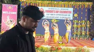 JK Paper Mills Founder's Day.Odissi dance performance by L.S Primary school jkpur 