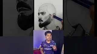 How To Draw Real Look Hair😱 #shorts #challenge #game