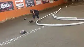 RC racing at Tony&rsquo;s hobbies 🔥 1st in qualifier ￼ 