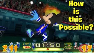 They Made Mickey Mouse Broken In this Rare GameCube Game! | Disney Sports Basketball