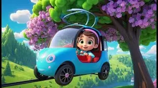 The Shy Cable Car Is Coming Gently | English Nursery Rhyme for Kids | Baby Songs