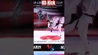 KO Brutal Kick - Knock out Fight #ArtOfKarate #Kicks #Shorts #Reels #Fight #combat #Viral #dojo #KO