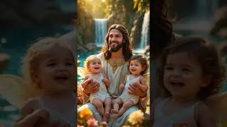 With Open Arms: Jesus Welcomes His Little Angels