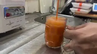 How to Make Fresh Carrot Juice at Home |#visualvibes |#2025
