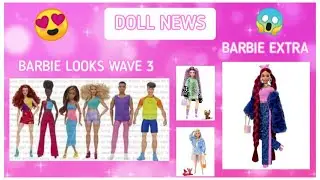 New barbie looks and barbie extra dolls | Doll news