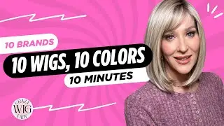 10 WIGS | 10 BRANDS | 10 COLORS | 10 MINUTES | Some Of My Summer Favorite Styles #wigs #wigstyle