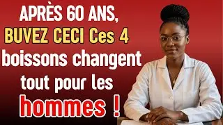 4 boissons naturelles pour retrouver votre vigueur masculine apr&egrave;s 60 ans, que la plupart des hom...