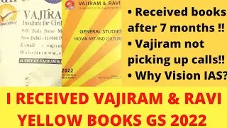 Vajiram and Ravi Yellow books | Vajiram study material | Bad experience 😔 | Why Vision IAS?
