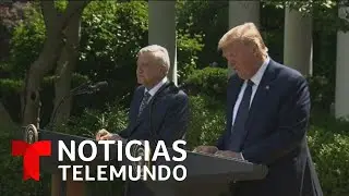 La visita de AMLO al presidente Trump divide a la poblaci&oacute;n de M&eacute;xico | Noticias Telemundo
