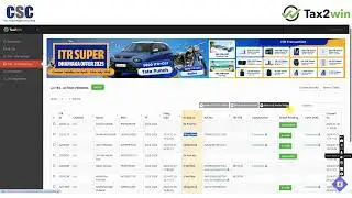 How to Use the CSC Tax2win Dashboard | Easy Guide for VLEs
