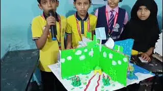 Seasons model ll Science Exhibition #Meena English School 