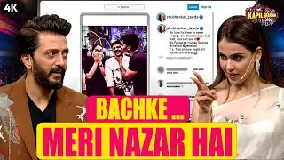 Flirt, Fun & Full-On Masti: Riteish-Genelia Edition! | The Kapil Sharma show