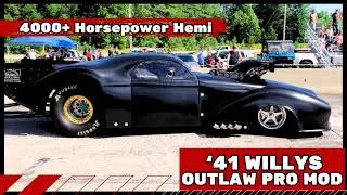 Insanely Fast 4000+ Horsepower Hemi Powered Drag Racing Pro Mod #racing #horsepower