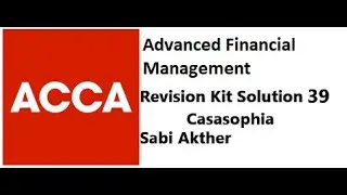 AFM Revision Kit Solution 39 Casasophia