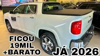 NOVA RAM RAMPAGE LARAMIE 2.2 TURBO DIESEL 2026 EM DETALHES | MELHOR QUE FORD MAVERICK??