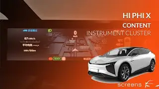 HiPhi X | Instrument Cluster Content