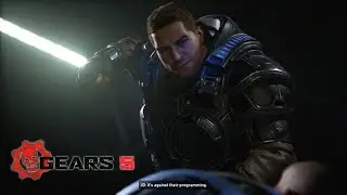 JD and Fahz Get Into A Punching Fight - Gears 5 Story Cutscene