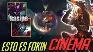 ESTA PARTIDA ES CINEMA *AMOR, TRAICION, TILTEO Y GAMING* - LEAGUE OF LEGENDS