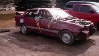 deststruction of my 1993 mercury topaz