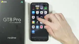 Realme GT 8 Pro: Как включить/выключить глобальный поиск на главном экране (проведите пальцем вни...
