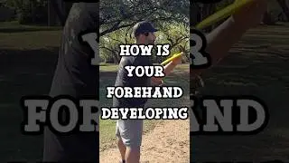 How is your forehand developing?  #discgolf #frisbeesport #flyingdisc