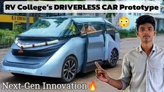 RV College Autonomous Car Prototype &ndash; Complete Working Explained #rvcollegebangalore #innovation#car