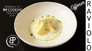 Offene Ravioli mit Garnelen und Miesmuscheln. Ein tolles Pastagericht f&uuml;r den Fr&uuml;hling und Sommer!