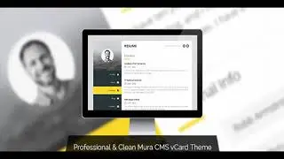 Premium vCard - Mura CMS Responsive vCard Theme | Themeforest Website Templates and Themes