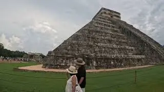 360 Views Of Chichen Itza Pyramid || The Seven Wonders of the World