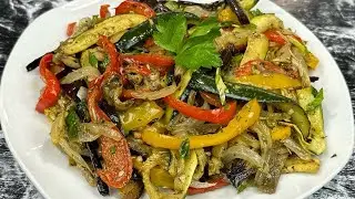 LA SALADE du mois d&rsquo;ao&ucirc;t par excellence 🍆☀️