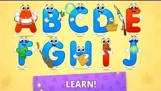 ABC Living Letters #1   Help the Cute Squirrel Save the Lost Letters of the Alphabet   GoKids! Games