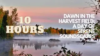 10 Hours Dawn in the Harvest Field : A Day of Serene Soundscapes