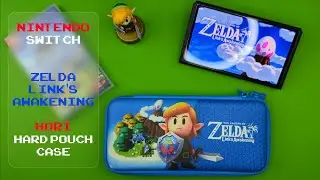 Nintendo Switch Legend of Zelda: Link's Awakening Edition Hard Pouch by HORI l ASMR UNBOXING